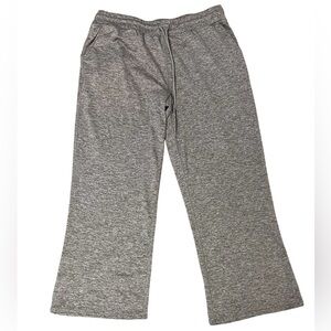 Athletic Works Heathered Gray Stretch Pants | Size XL (14/16)